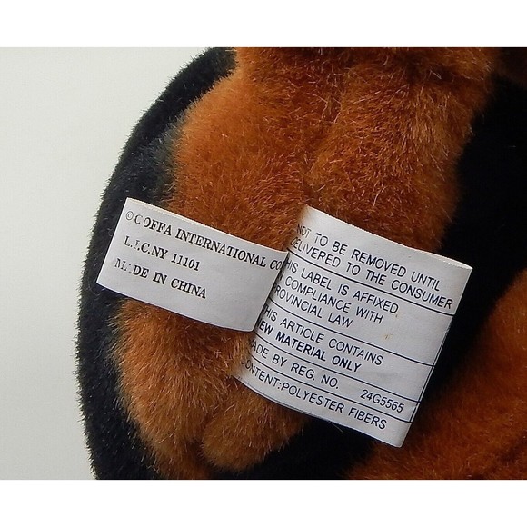 Goffa International Rottweiler Puppy Plush Stuffed Animal 12" - Picture 10 of 12